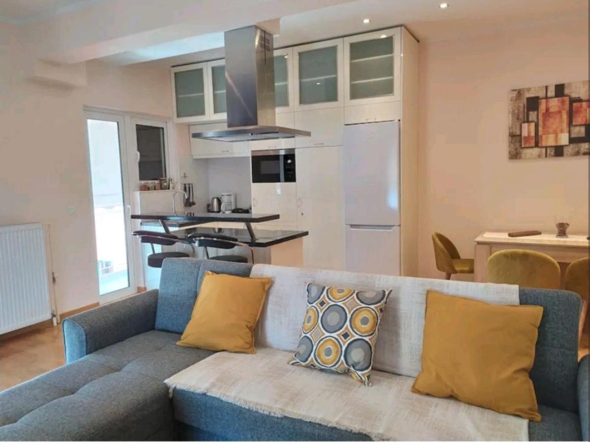 Stylish -Modern Apartment Heart Of Marousi Aten Exteriör bild